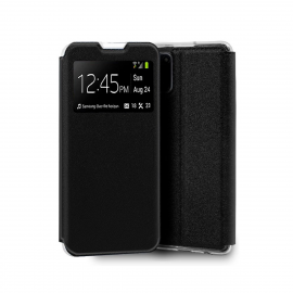 FUNDA DE LIBRO ZTE A34 NEGRO